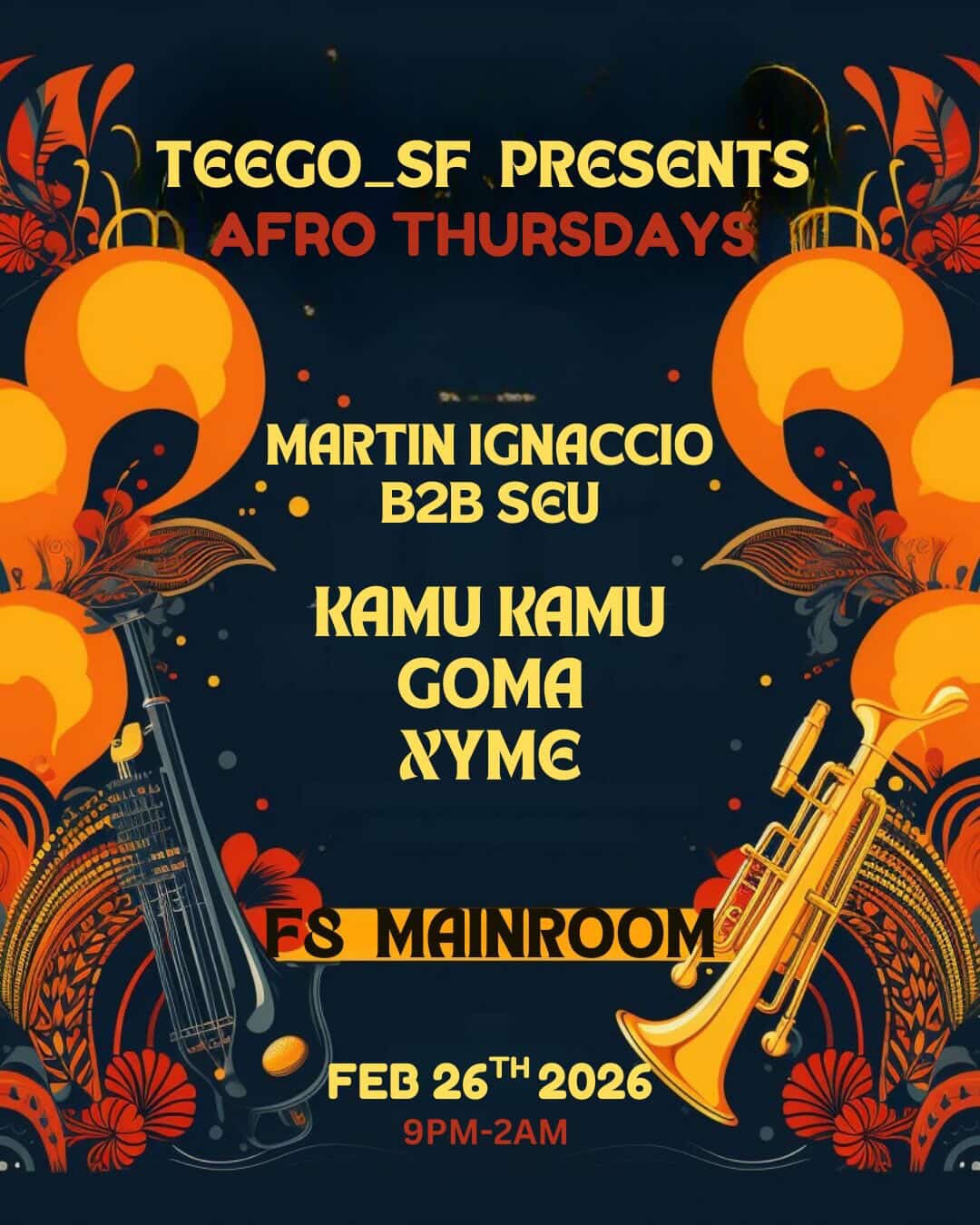 Afro Thursdays · F8