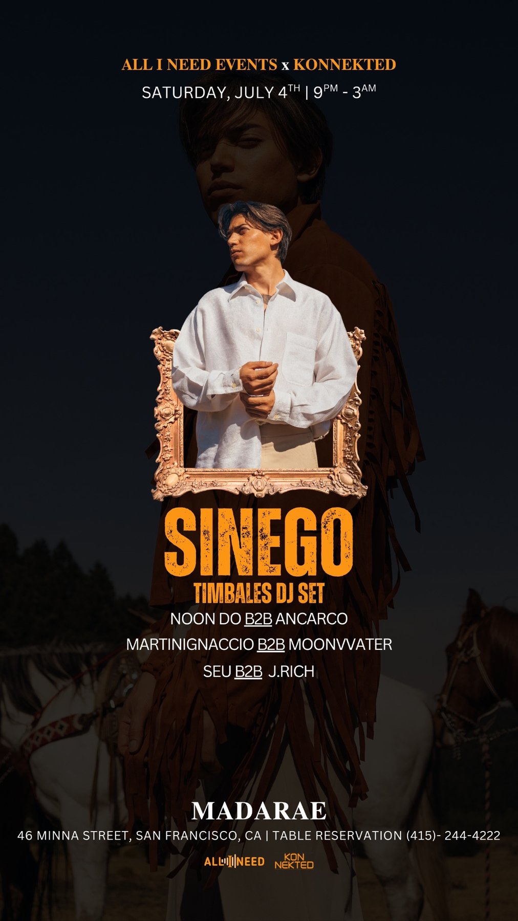 Sinego · Madarae